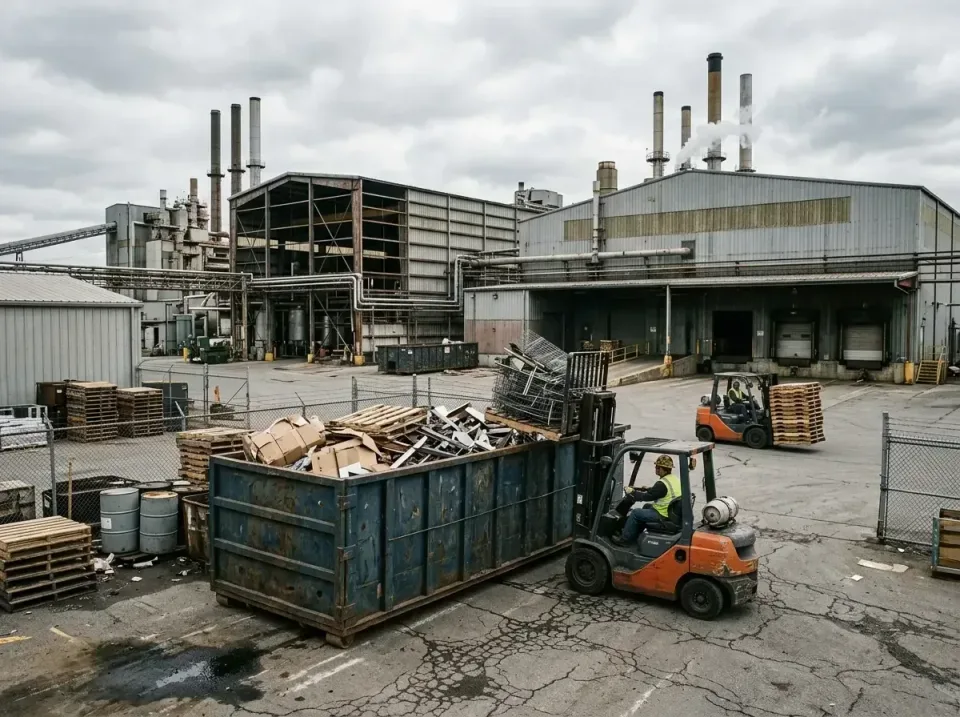 industrial-factory-scrap-conta-003 — frequently asked questions, Cheap Roll-off Dumpster Rentals in St. Helen, MI